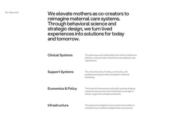 Research With Moms - Landing design inspiration