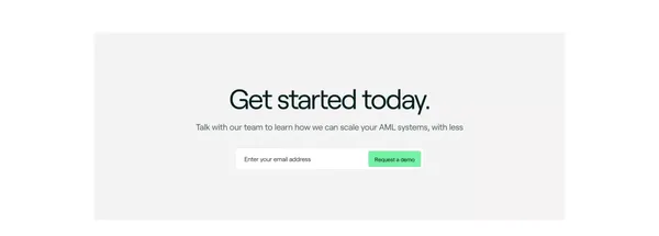 Sandbar | Modular anti-money laundering (AML) software - Landing design inspiration