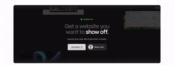 Two Hands | Webflow Design & Development Studio - Landing design inspiration