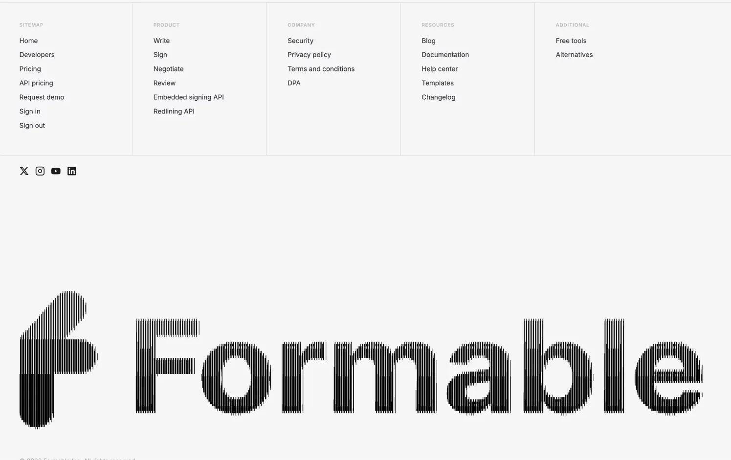 Footer