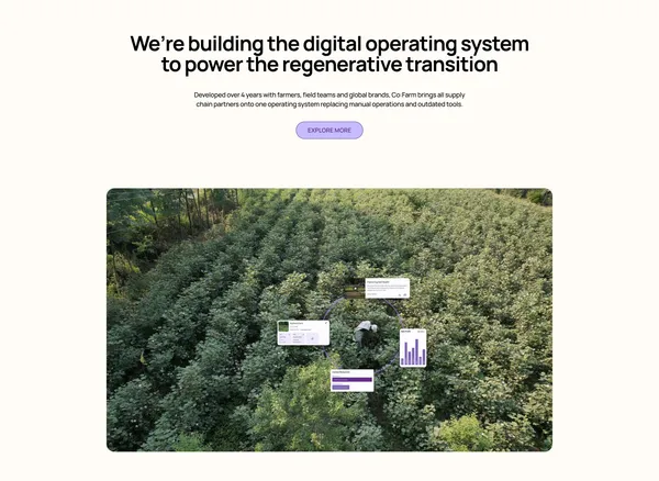 Materra 🌱 Future-Proof Cotton - Landing design inspiration
