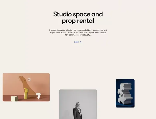 Palette Supply - Landing design inspiration