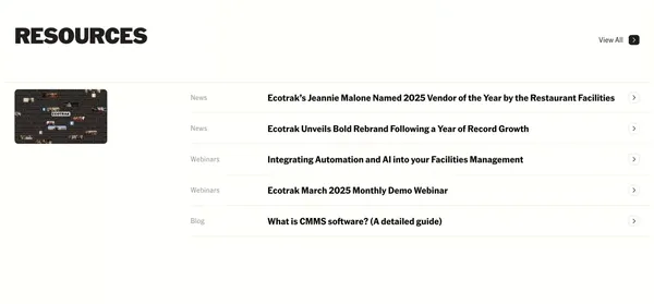 Ecotrak Facility Management Software - CMMS - Ecotrak Facility Management Software - CMMS - Landing design inspiration