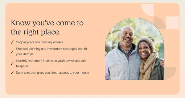 Spend Retirement With More | Retirable - Landing design inspiration