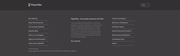 Paperlike | Official Online Store - Landing design inspiration