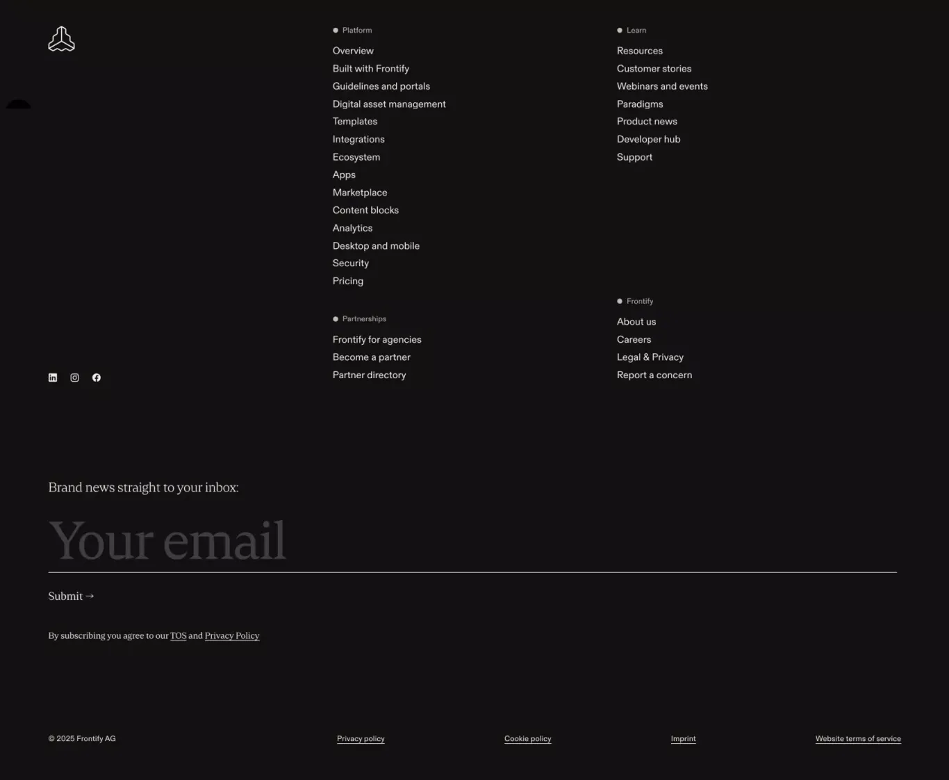 Footer