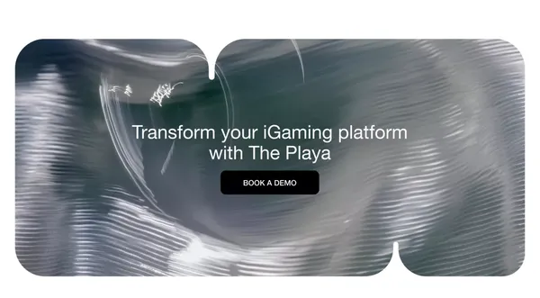 The Playa — AI-Driven Personalization for iGaming - Landing design inspiration