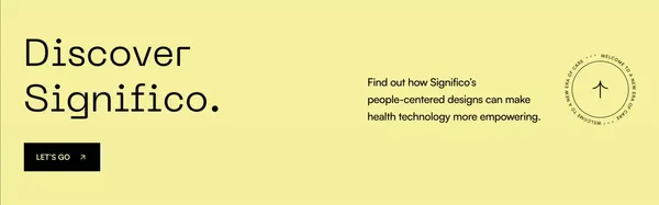Significo: Revolutionizing Healthcare with Human-Centric Software - Landing design inspiration