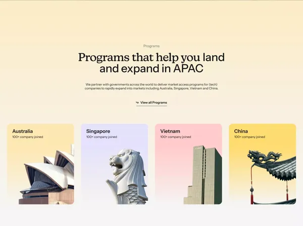 Haymarket HQ - Landing design inspiration