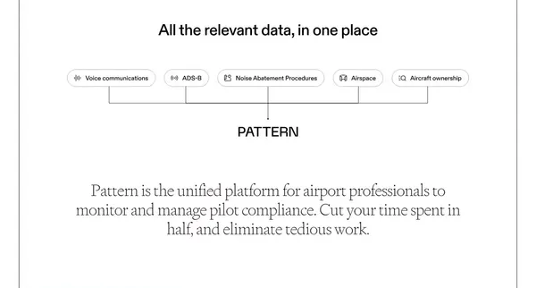 Pattern | Enhanced Radar - Landing design inspiration
