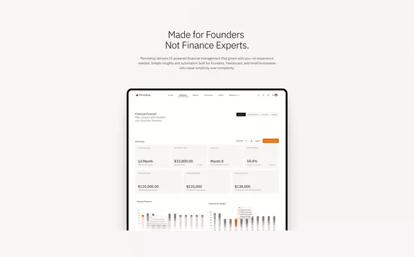 Pennidrop - Landing design inspiration