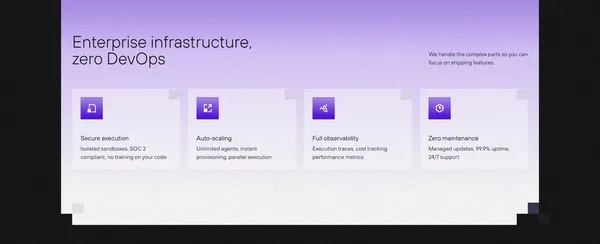 Codegen | The OS for Code Agents - Landing design inspiration