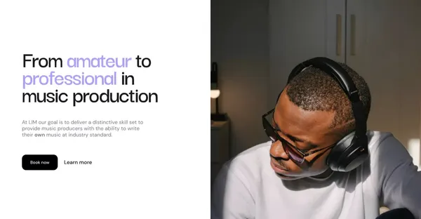 LimLondon | Homepage - Landing design inspiration