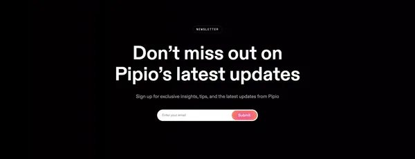 Pipio | The AI-powered video production platform - Landing design inspiration