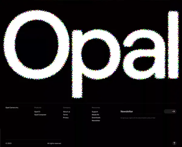 Composer — The magic behind the camera - Landing design inspiration