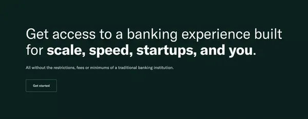 Empowering startups with a better banking experience | Arc - Landing design inspiration
