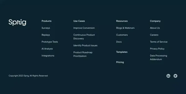 Sprig | User Insights Platform for Teams Building Better Product Experiences - Landing design inspiration