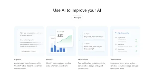 Sierra | Better customer experiences | Sierra - Landing design inspiration