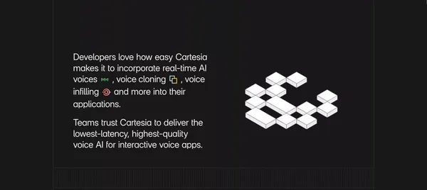 Cartesia - The fastest, ultra-realistic voice AI platform. - Landing design inspiration