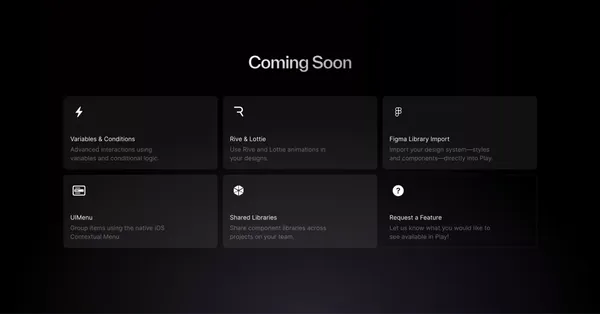 Play · Design mobile apps with the power of iOS & SwiftUI - Landing design inspiration