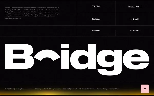 Bridge | Earn extra money and bank through Bridge - Landing design inspiration
