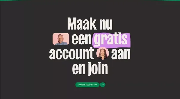 Make HR Work | Wij verbinden HR-professionals - Landing design inspiration
