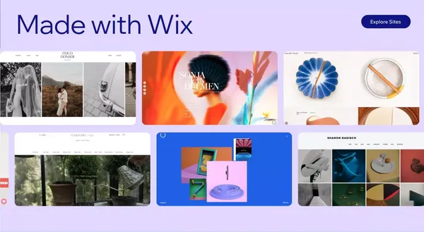 Website Builder - Create a Free Website Today | Wix.com - Landing design inspiration