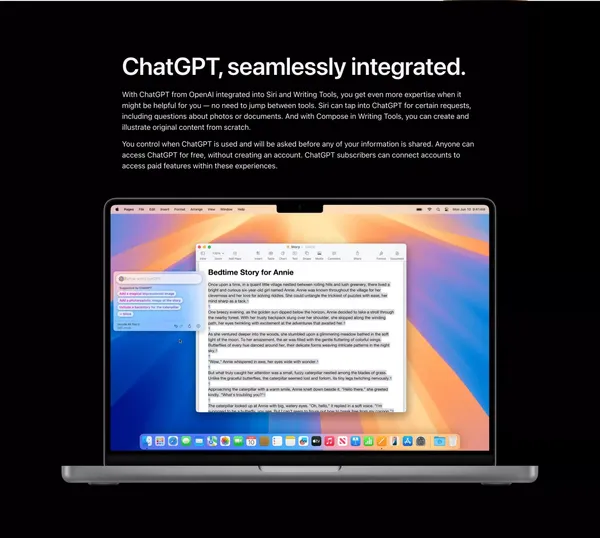 Apple Intelligence Preview - Apple - Landing design inspiration
