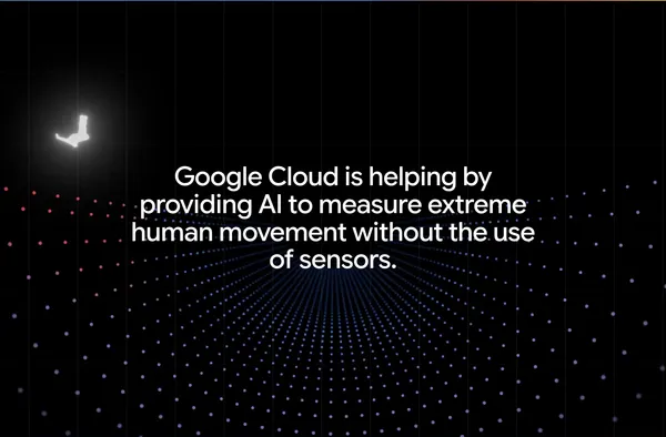 Google Cloud x Team USA - Landing design inspiration