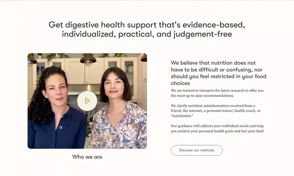 Amenta Nutrition : Digestive Disorders, Gut Health and General Nutrition - Landing design inspiration