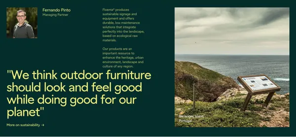 Floema® - Spaces for people, made for life. - Landing design inspiration