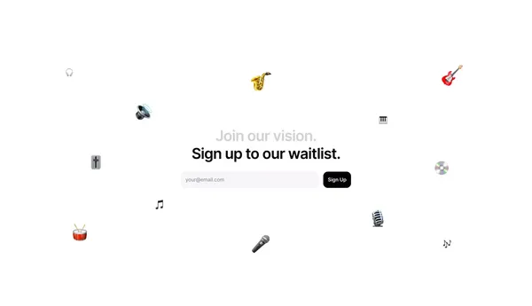 Gotune - Book Music Studios - Landing design inspiration