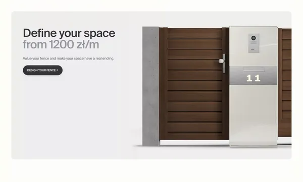 FENZ® | Nowoczesne Aluminiowe Ogrodzenia, Bramy, Furtki i Przęsła - Landing design inspiration