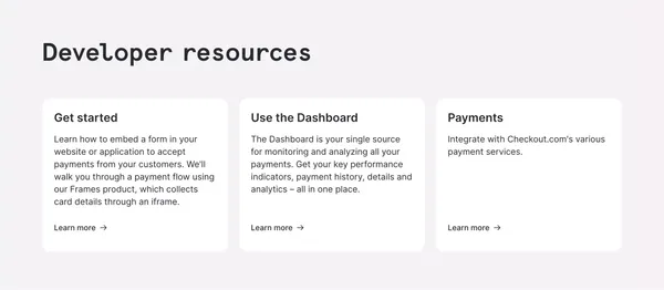 Payment services to power your performance | Checkout.com - Landing design inspiration