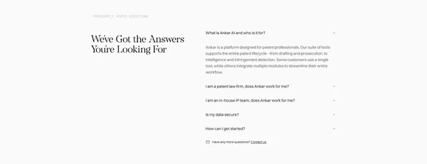 Ankar AI - Landing design inspiration