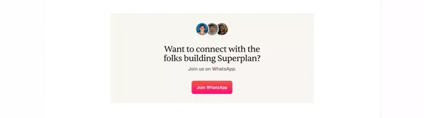 Superplan | AI Paraplanner at your service - Landing design inspiration