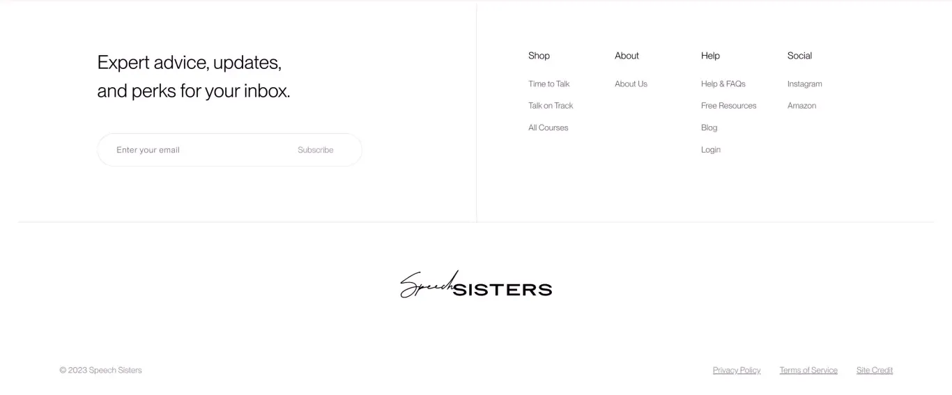 Footer