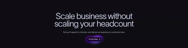 Lemni · Set up custom Ai agents in minutes - Landing design inspiration