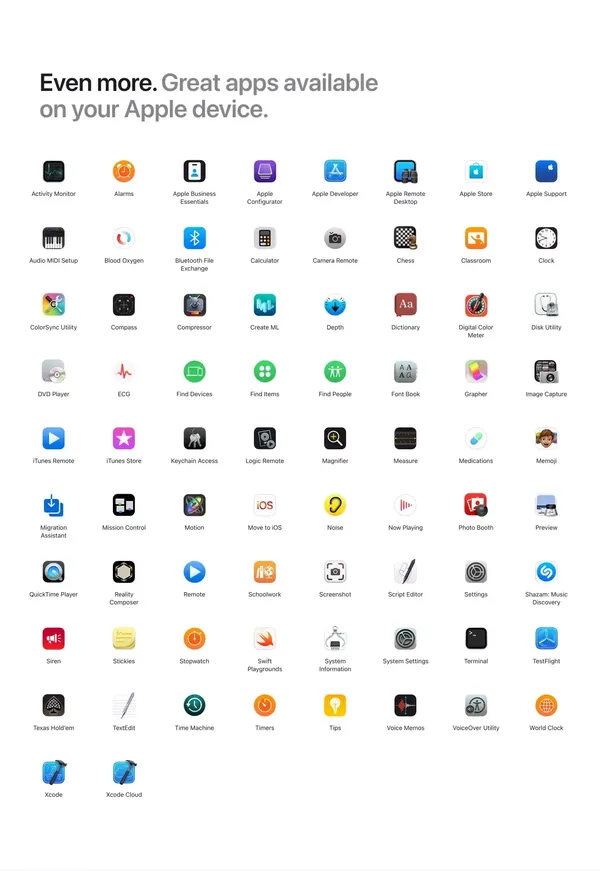 Apps by Apple - Apple - Landing design inspiration
