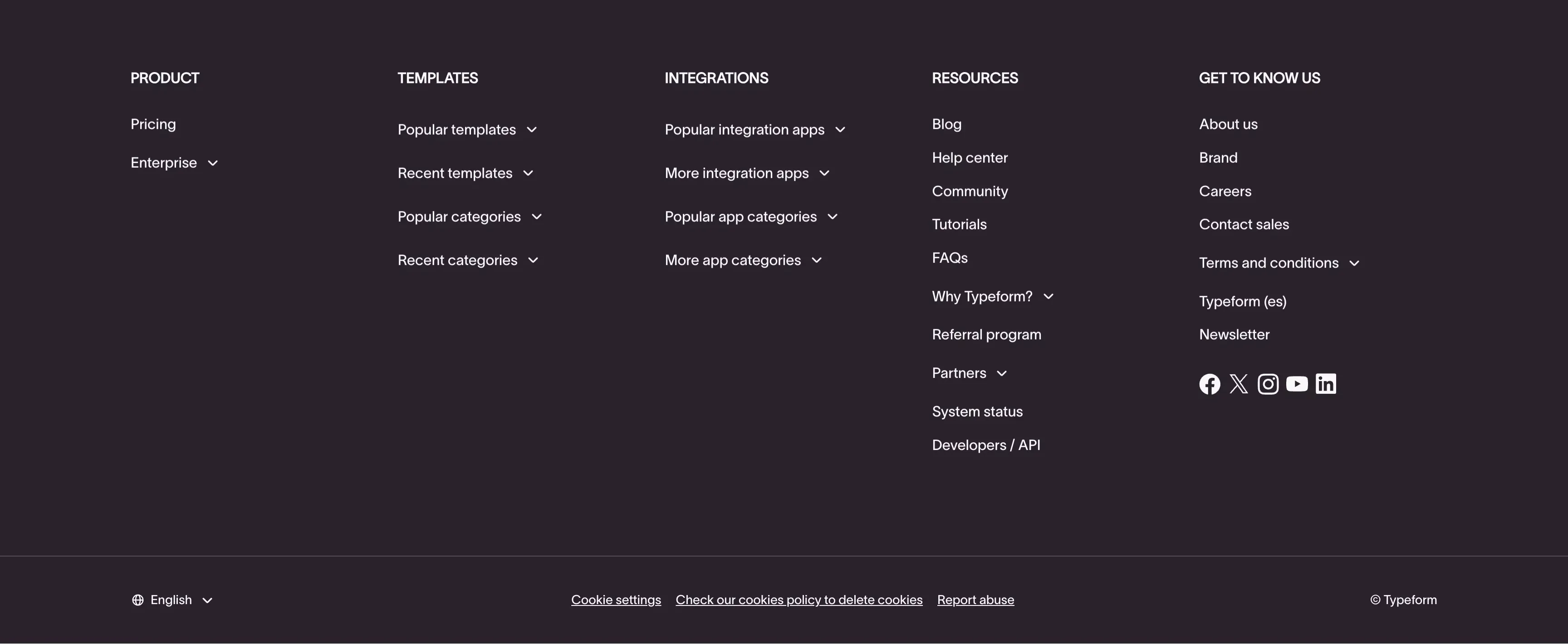 Footer