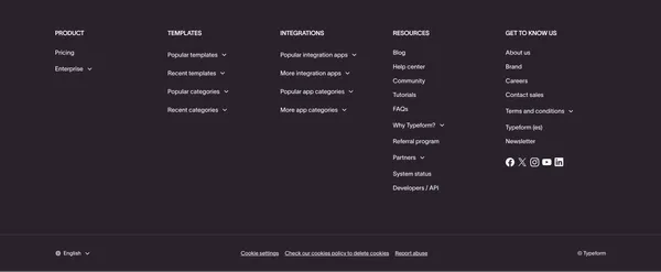 Typeform: People-Friendly Forms and Surveys - Landing design inspiration