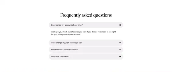 Teachable — Build & Sell Courses, Coaching,  Memberships & More - Landing design inspiration
