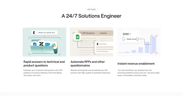 Realm: Win complex deals with Realm’s AI Solutions Engineer - Landing design inspiration