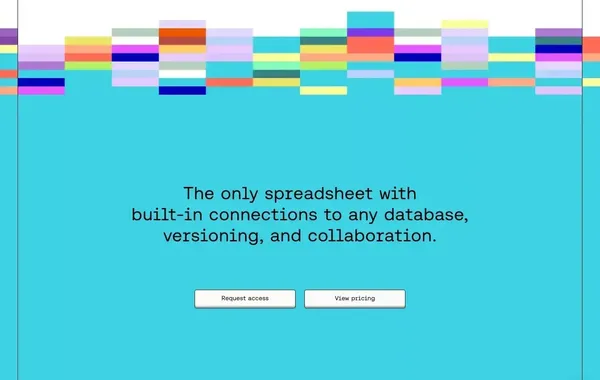 Equals | The fastest way for startups to do any analysis - Landing design inspiration