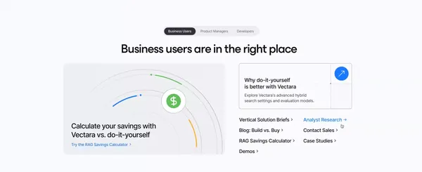 The AI Agent and Assistant platform for enterprises - Landing design inspiration