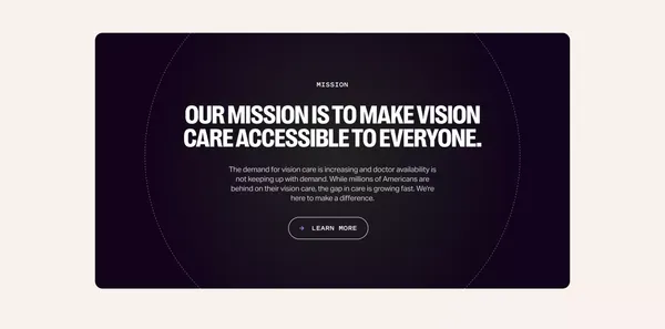 Vision Care at the Speed of Sight – Eyebot - Landing design inspiration