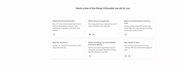 Cofounder - Landing design inspiration