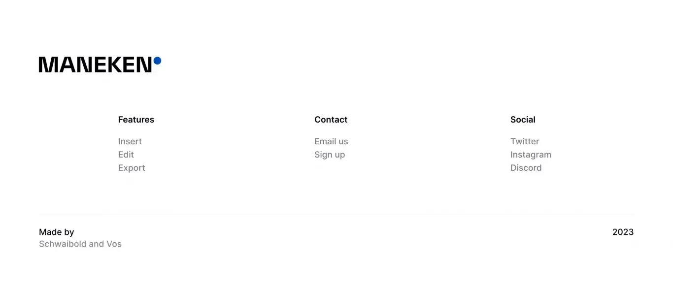 Footer