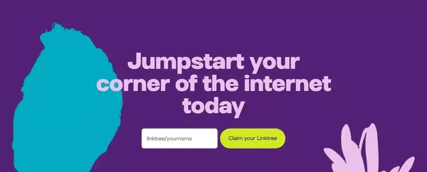 Link in bio tool: Everything you are, in one simple link | Linktree - Landing design inspiration