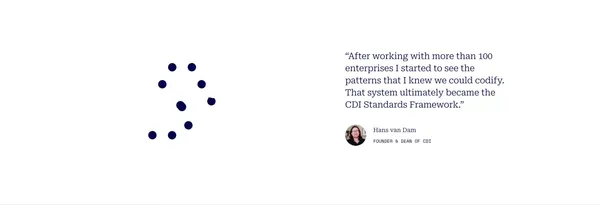 Conversation Design Institute | CDI Academy - Landing design inspiration